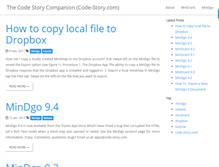 Tablet Screenshot of code-story.com